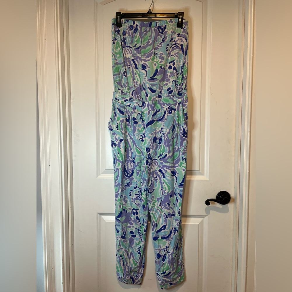 Lilly Pulitzer Strapless Jumpsuit